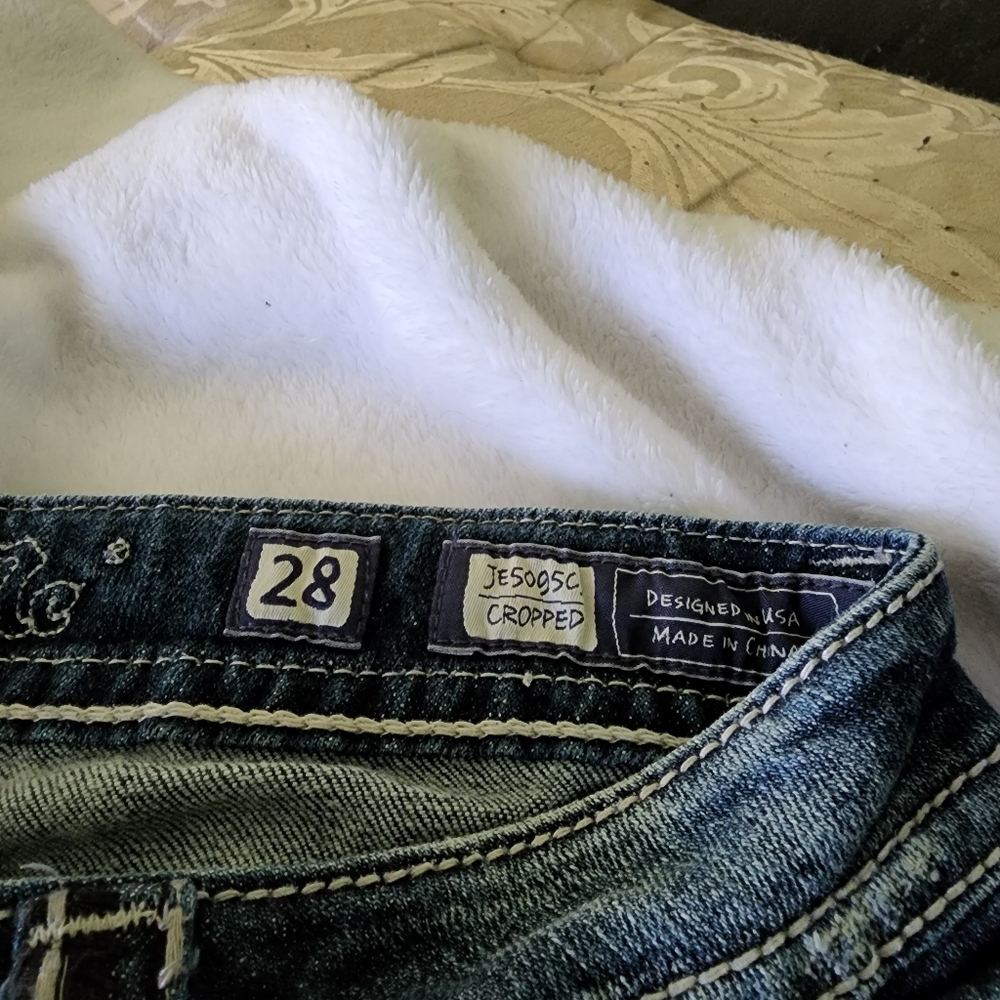 Miss me 28 cropped jeans